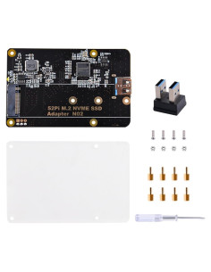 Placa Adaptadora SSD M.2 NVMe GeeekPi para Raspberry Pi 4