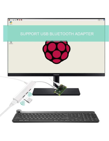 Adaptador Ethernet OTG Micro USB Smays con HUB Alimentado