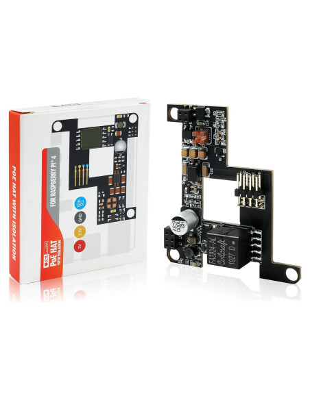 HAT PoE LoveRPi para Raspberry Pi 4 y 3 - Aislado 3KV