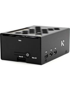 Caja KKSB para Raspberry Pi 5 y HAT M.2 NVMe - Negro 2