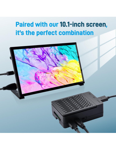 Caja ABS con Enfriador Armor Lite V5 para Raspberry Pi 5