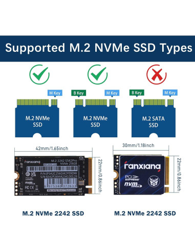 Placa Adaptadora GeeekPi N10 para SSD NVMe M.2 Raspberry Pi 5