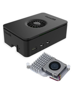 Caja CanaKit para Raspberry Pi 5 con Enfriador Activo
