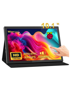 Monitor Táctil IPS 10.1" Wisecoco 1280x800 USB-C/HDMI