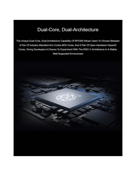 Placa Microcontroladora Raspberry Pi Pico 2 W Waveshare WiFi y Bluetooth Placa Microcontroladora Raspberry Pi Pico 2 W Waveshare WiFi y Bluetooth