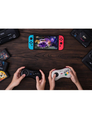 Controlador Inalámbrico Bluetooth 8Bitdo M30 Retro Sega Genesis