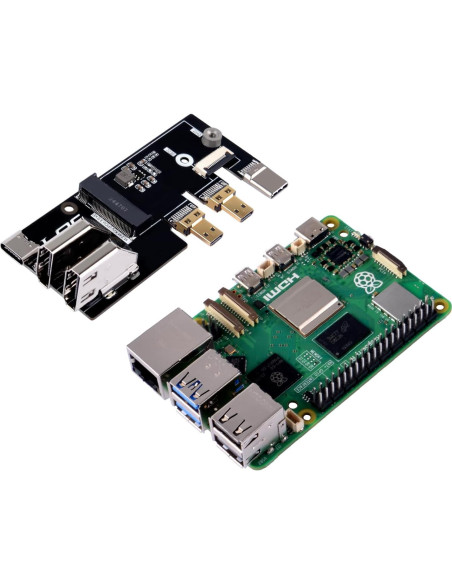 Adaptador Micro HDMI a HDMI GeeekPi para Raspberry Pi 5