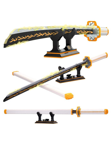 Conjunto de Espada Demoníaca Zenitsu 956 Piezas con Funda