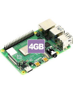 Accesorio Waveshare Raspberry Pi 4B 4GB RAM 4K Doble Salida 2