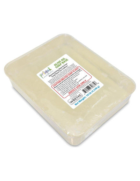 Base de Jabón de Glicerina Primal Elements 4.54 kg - Oliva