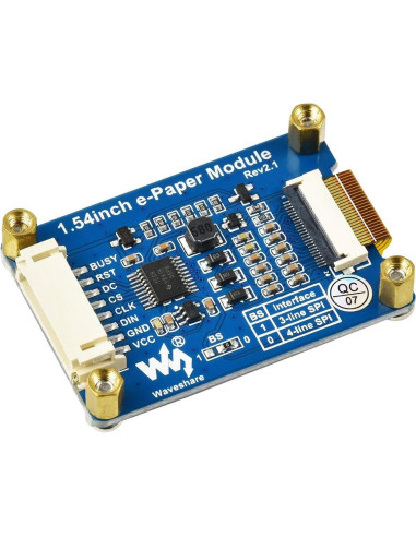 Módulo de Pantalla E-Ink 1.54" Waveshare 200x200 SPI