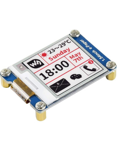 Módulo de Pantalla E-Ink 1.54" Waveshare 200x200 SPI