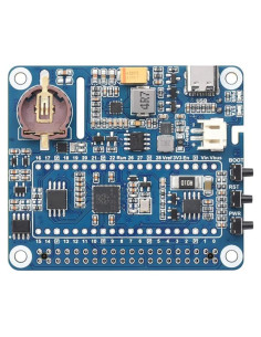 HAT de Gestión de Energía Coolwell para Raspberry Pi con RTC