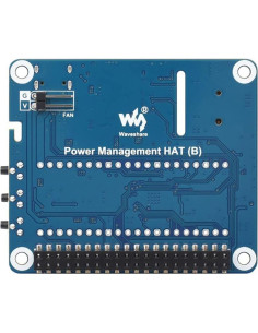 HAT de Gestión de Energía Coolwell para Raspberry Pi con RTC 2