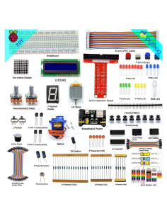 Kit de Inicio Adeept para Raspberry Pi 3 y 2 con LCD1602