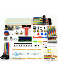 Kit de Inicio Adeept para Raspberry Pi 3 y 2 con LCD1602 2