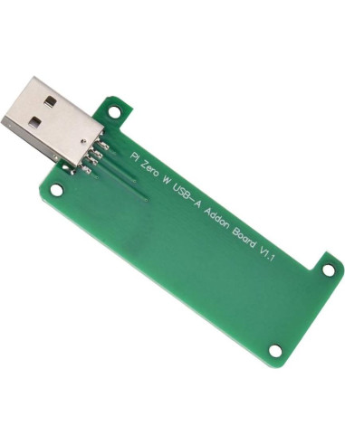 Placa de Expansión USB Zerone para Raspberry Pi Zero W 8x2.8cm