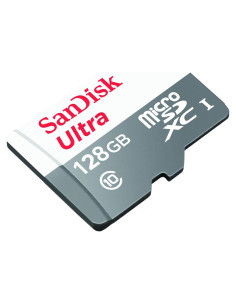 Tarjeta microSDXC SanDisk Ultra 128GB 80MB/s Clase 10 A1
