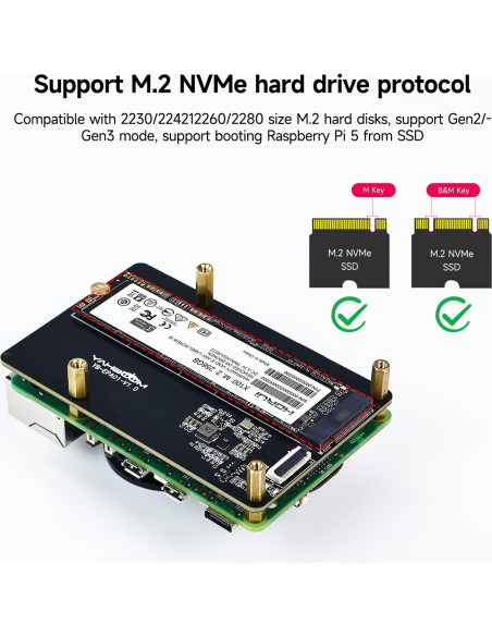 Enfriador Yahboom para Raspberry Pi 5 con Ventilador PWM