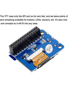 Mini PiTFT 1.3" Pantalla LCD 240x240 para Raspberry Pi 2