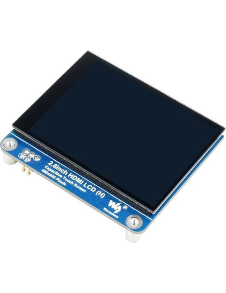 Pantalla LCD táctil capacitiva Spotpear 2.8" HDMI 480x640