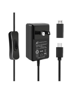 Fuente de Alimentación GeeekPi 18W 5V 3.6A Tipo C con Interruptor