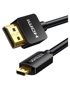 Adaptador UGREEN Micro HDMI a HDMI 0.91m 4K 60Hz Alta Velocidad