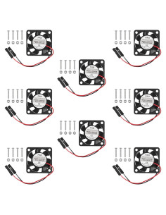 Ventilador de Enfriamiento Raspberry Pi AOICRIE 8 Piezas 3.3V/5V