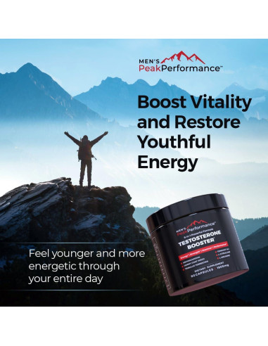 Suplemento Aumentador de Testosterona Men's PeakPerformance - 90 Cápsulas