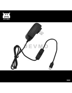 Fuente de Alimentación DEVMO 5V 3A USB-C con Interruptor 2