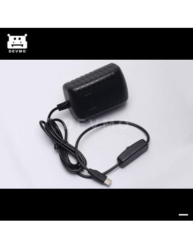 Fuente de Alimentación DEVMO 5V 3A USB-C con Interruptor