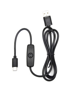 Cable USB Tipo C JacobsParts con Interruptor 0.91m 3A 2