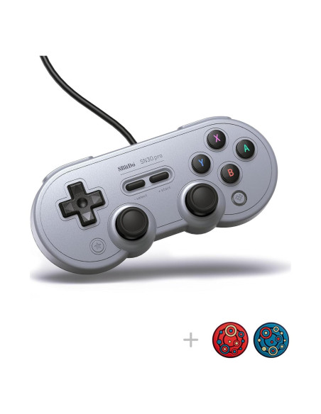 Controlador USB con cable 8Bitdo SN30 Pro para Switch y PC