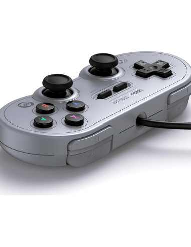 Controlador USB con cable 8Bitdo SN30 Pro para Switch y PC