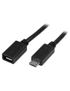 Cable de Extensión Micro-USB 50cm StarTech USBUBEXT50CM