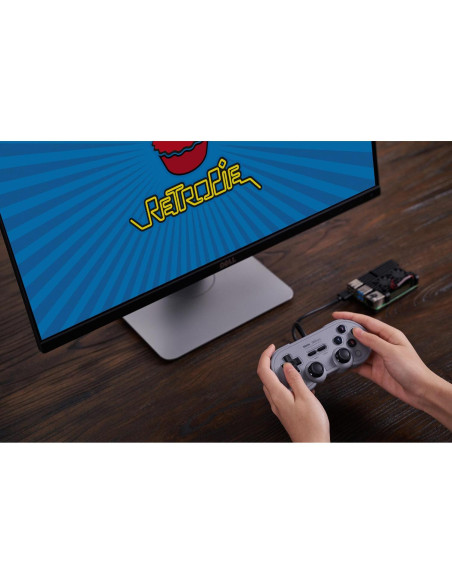 Controlador USB con cable 8Bitdo SN30 Pro para Switch y PC