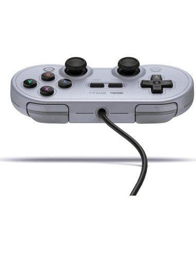 Controlador USB con cable 8Bitdo SN30 Pro para Switch y PC