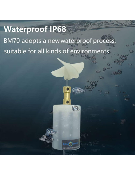 Propulsor Submarino ApisQueen BM70 8.4V 22W IP68 CCW