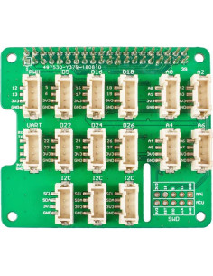 Grove Base Hat NGW para Raspberry Pi - Soporte Múltiples Puertos 2