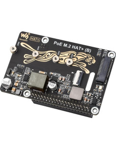 Adaptador PCIe a M.2 PoE para Raspberry Pi 5 - NVMe 2230/2242/2260/2280 2