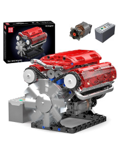 Mould King Kit Motor V8 552 Piezas Juguete Educativo