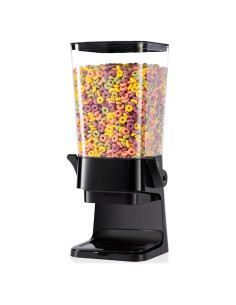 Dispensador de Cereal 5L Negro - Organizador de Cocina