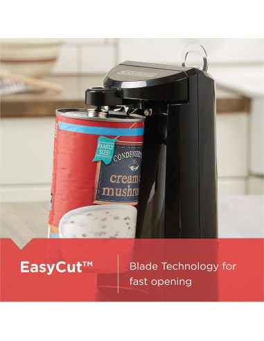 Abridor de Latas Extra Alto BLACK+DECKER EasyCut EC500B