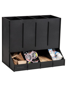 Dispensador de Cápsulas de Café Mind Reader 4 Compartimentos Negro