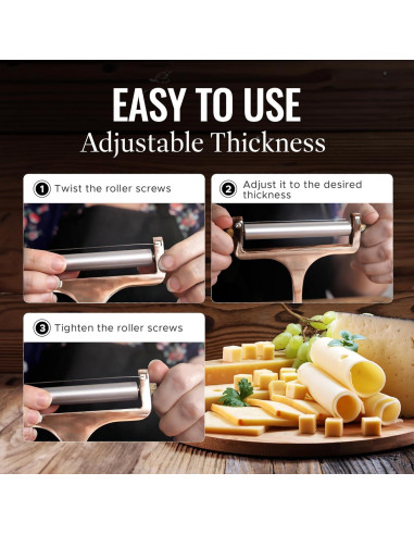 Cortador de Queso Zulay Ajustable con Alambre - Cobre