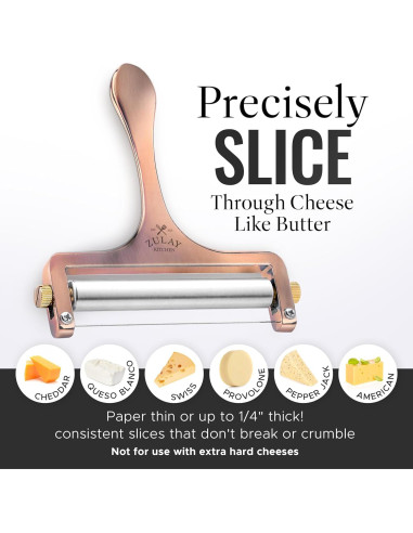 Cortador de Queso Zulay Ajustable con Alambre - Cobre