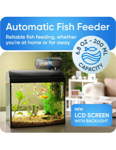 Alimentador Automático de Peces FISHNOSH MN001 Azul 2025 2