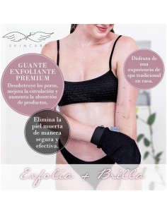 Mitón Exfoliante Premium Seraphic Skincare 1pc Viscosa Vegana 2