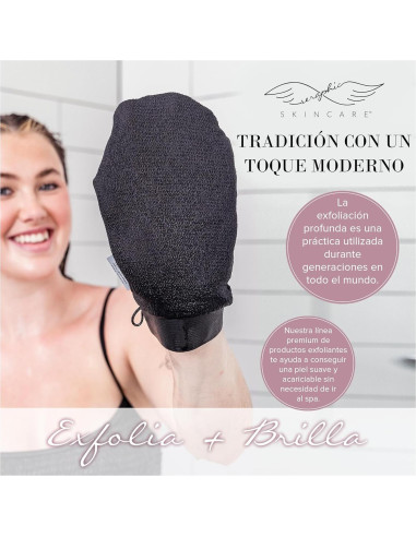 Mitón Exfoliante Premium Seraphic Skincare 1pc Viscosa Vegana