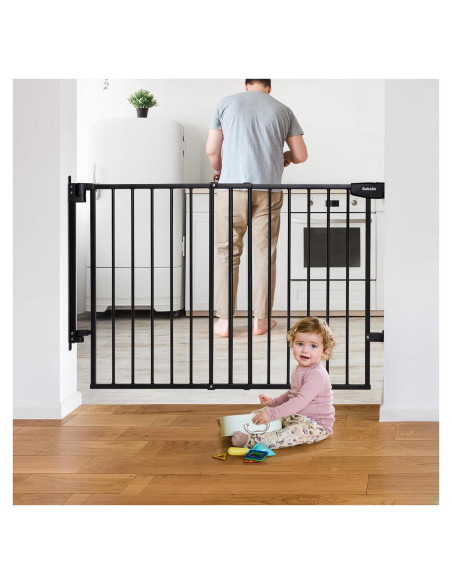 Puerta de Seguridad Babelio 75.2-118.1 cm Sin Barra Inferior